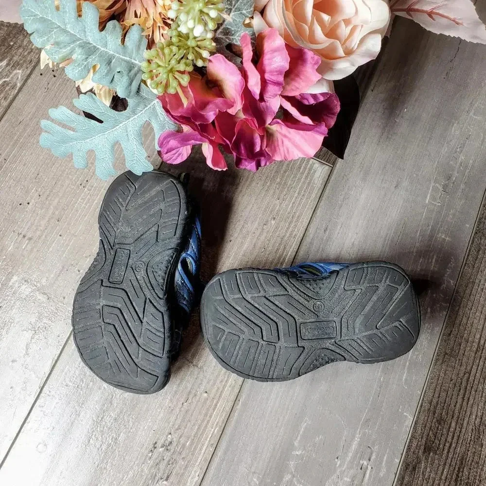 Garanimals Baby Boy Activewear Sports Sandals Blue Camo Size 5 Baby Toddler